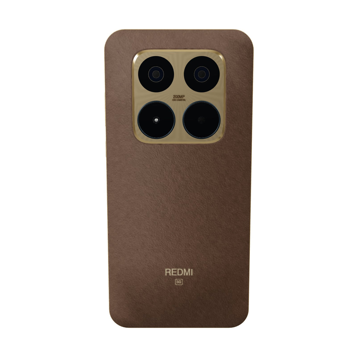 Xiaomi Redmi Note 15 Pro Plus 5G 512GB café, vista trasera con la cámara