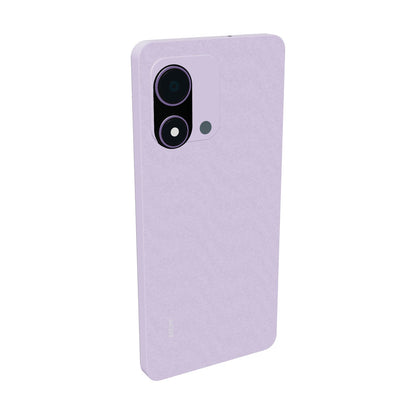Xiaomi Redmi Note 17 4G 128GB morado, vista en ángulo de tres cuartos