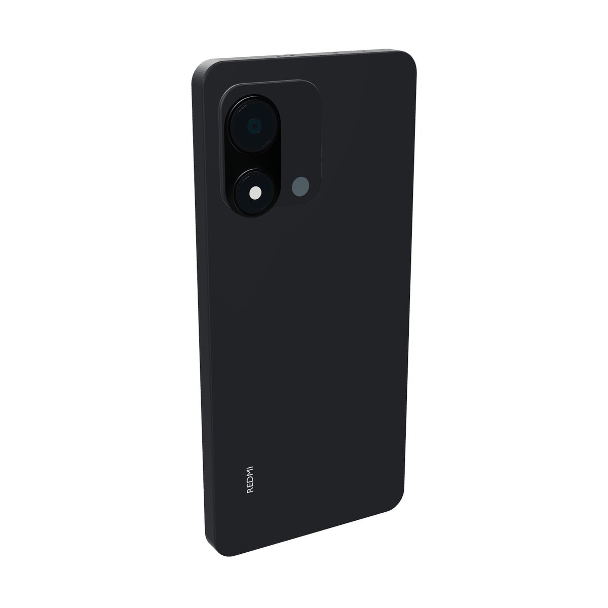 Xiaomi Redmi Note 17 4G 128GB negro, vista en ángulo de tres cuartos