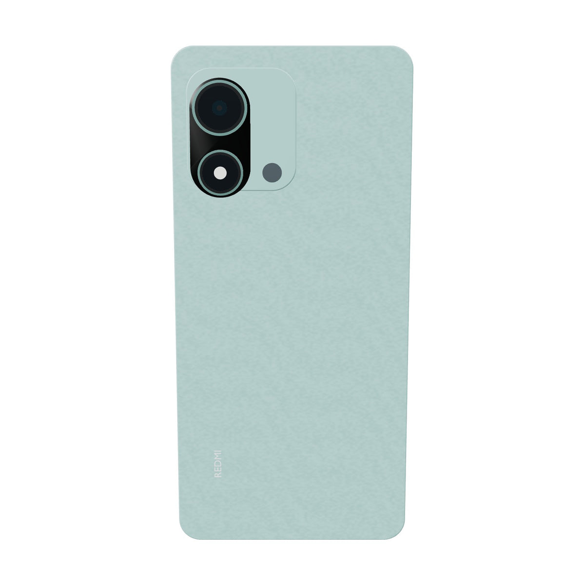Xiaomi Redmi Note 17 4G 128GB verde azulado, vista trasera con la cámara